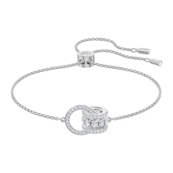Swarovski White Gold Plated Bracelets Women's White