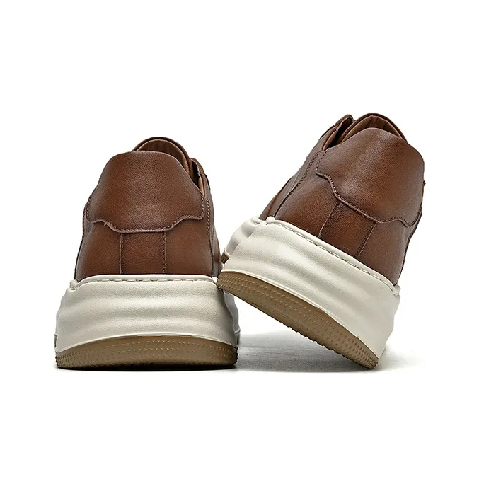 SEPTWOLVES Anti-Slip And Wear-Resistant Height Increasing Low-Top Skateboard Shoes Men's-10