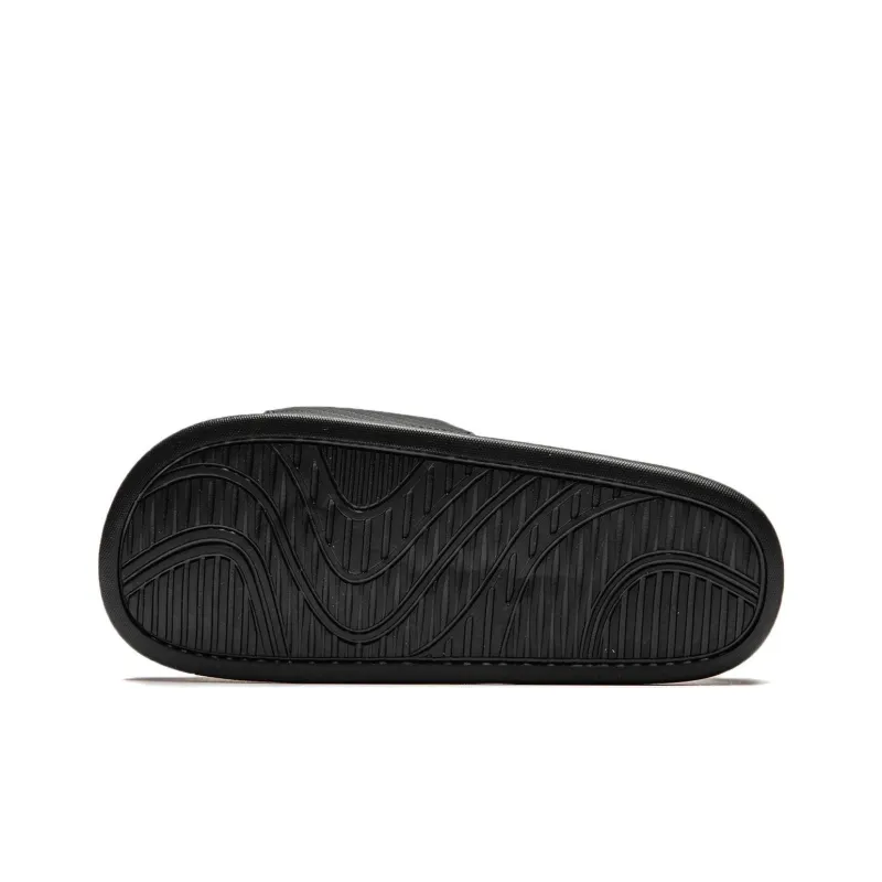 LiNing LN Slipper Slip Resistant Quick Dry Abrasion Resistant Slide Slippers Women's Black White-6
