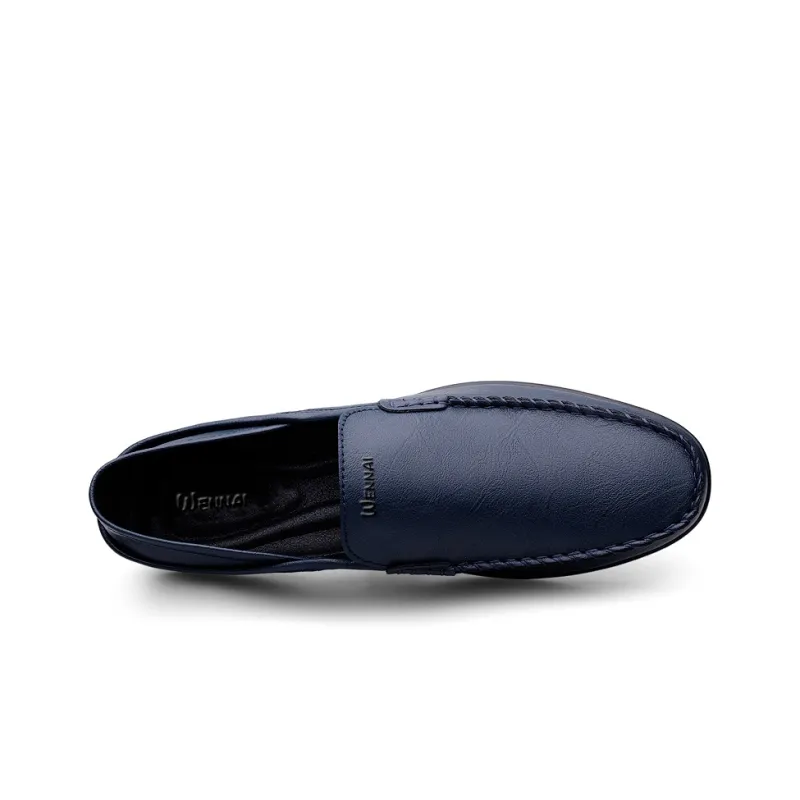 Wen Nai Beanie Shoes Men's Blue-4