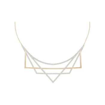 Swarovski Geometry Necklaces Women's White