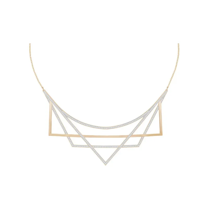 Swarovski Geometry Necklaces Women's White-0