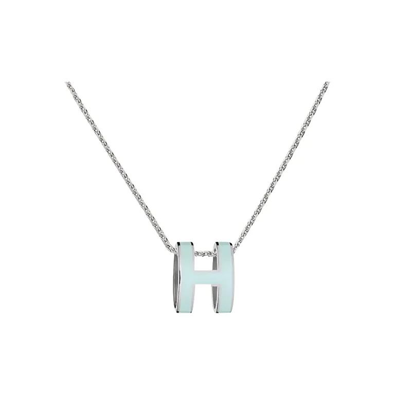 HERMES POP H Collection Metal Necklaces Women's-0