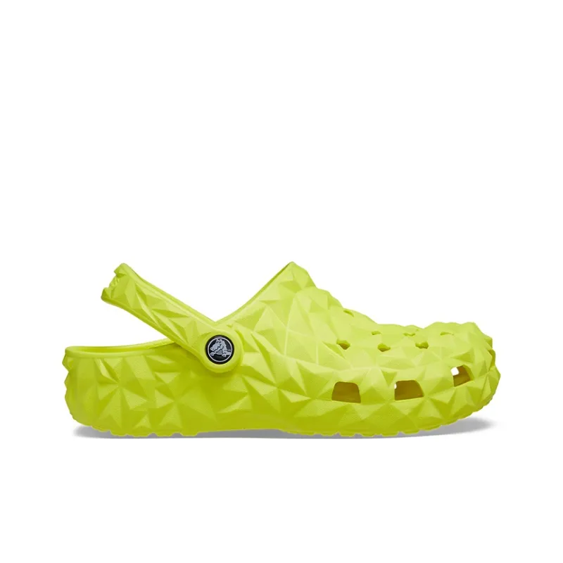 Crocs Classic Geometric Clogs 'Green' Women's-1