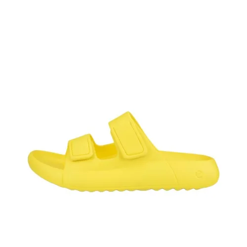 Ecco EVA Slip Resistant Slide Slippers Women's Yellow