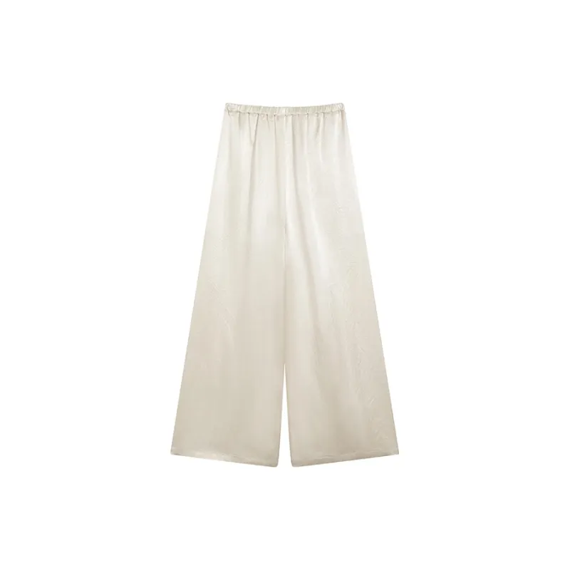 Ouyang Casual Pants Women's Gilded Beige-1