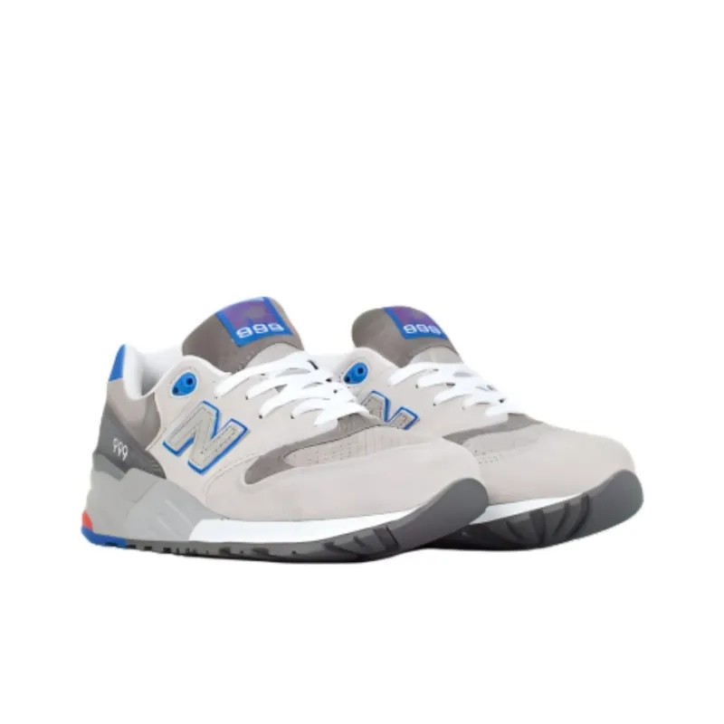 New Balance NB 999 Cushioning Wear Resistant Low Top Running Shoes Unisex Gray-2
