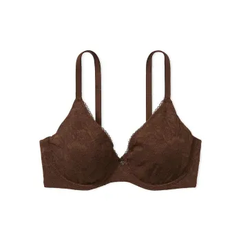 Victoria's Secret PINK BODY BY VICTORIA Invisible Lift Minimizer Le Bra/Ganache Bra Women's Brown