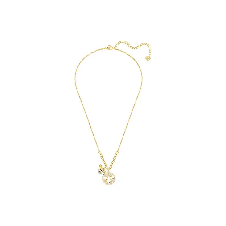 Swarovski LISABEL Gold Plated Necklaces Women's Gold-1