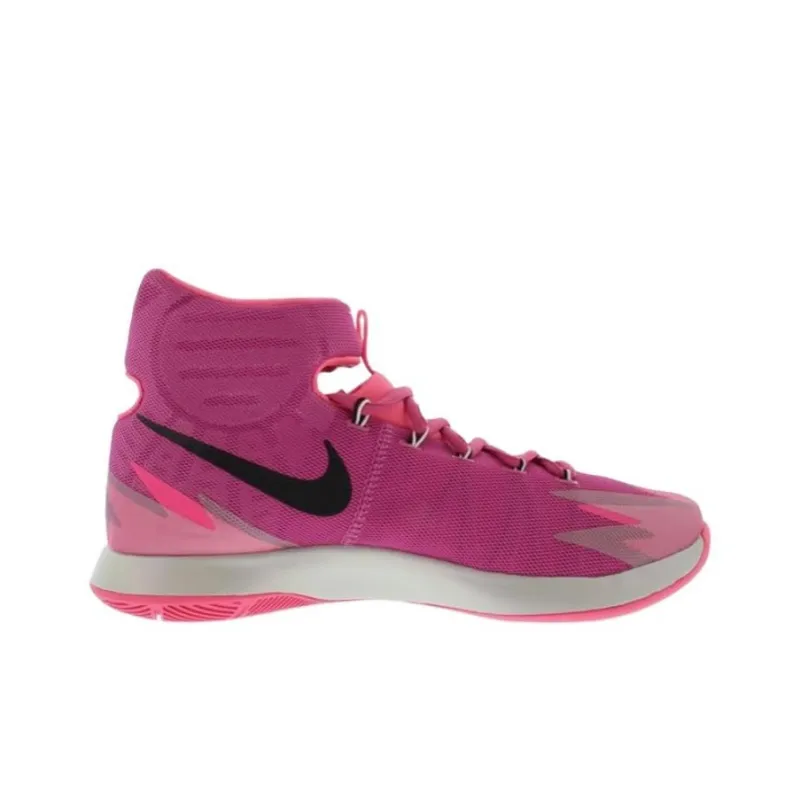 Nike Air Zoom Generation Zoom Hyperrev Cushioning Wear Resistant High Top Basketball Shoes Men's Pink-1