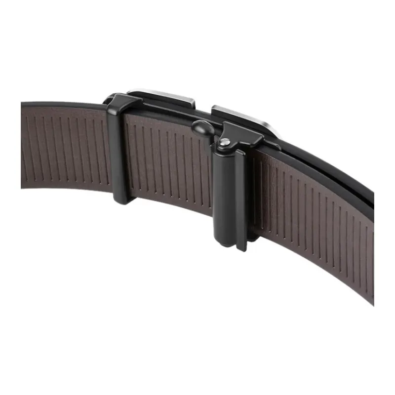 Warrior Pant Waistband With Automatic Buckle Suitable For Young Businessmen Leather Belts Men's-3