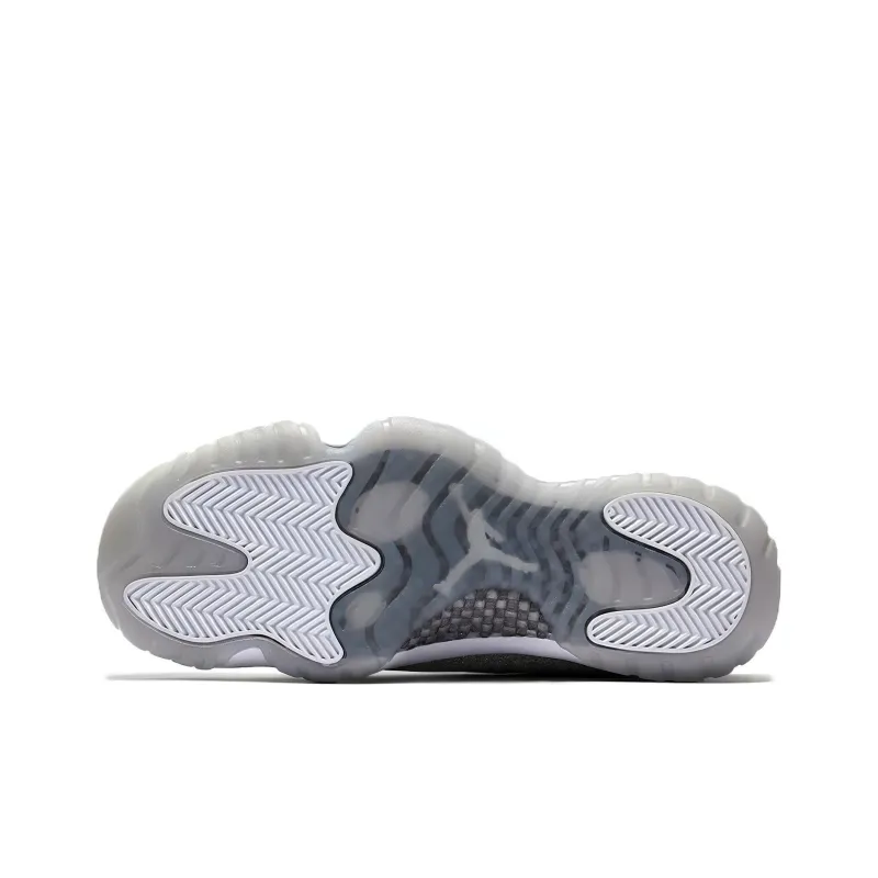 Jordan 11 Retro White Metallic Silver Women's-4