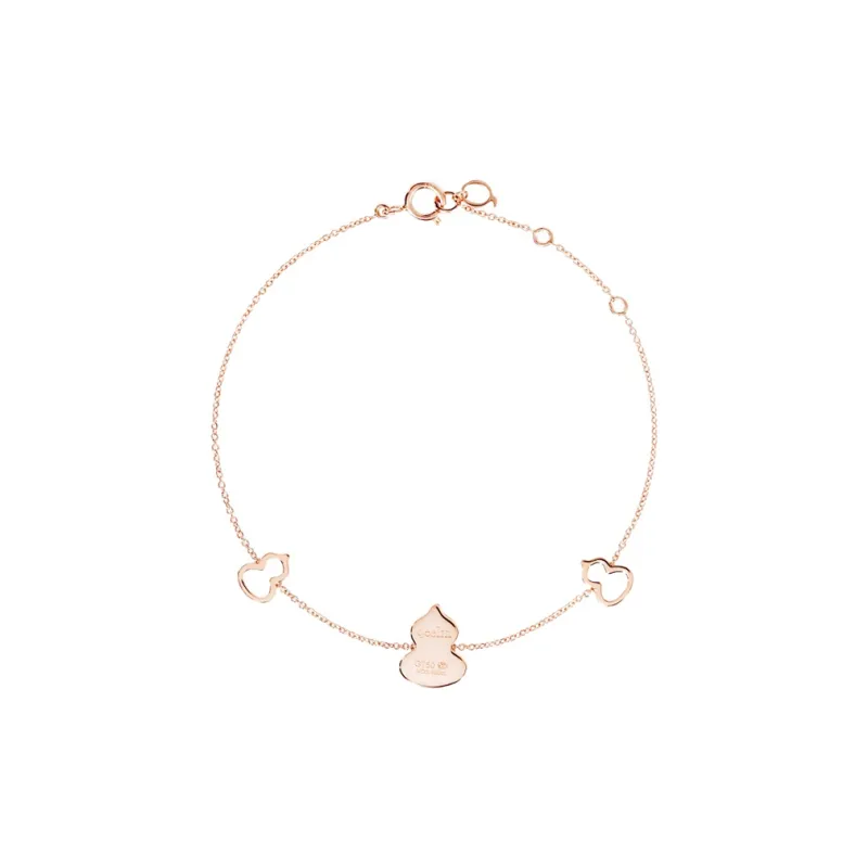 Qeelin Wulu 18K Rose Gold Bracelets Women's Red-1