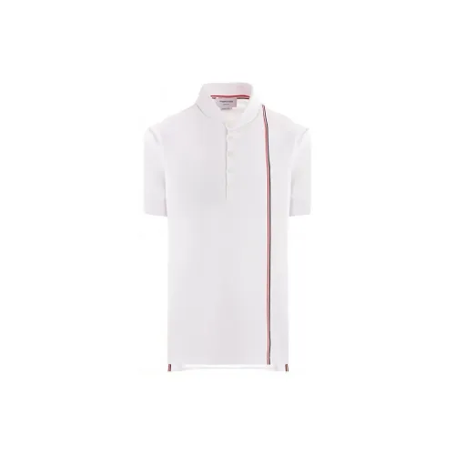 THOM BROWNE Polo Shirts Men White