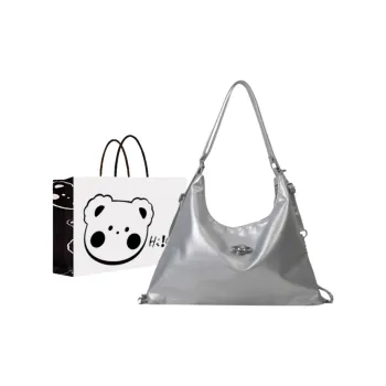 NX DOUGHNUT PU Backpack Regular Women's White Silver Black Khaki