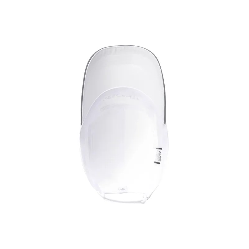 DESCENTE Nylon Baseball Caps Unisex White-4