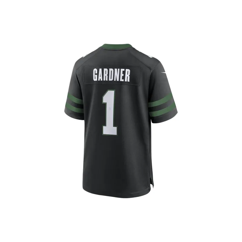 Nike Sauce Gardner New York Jets Men's Nike Nfl Game Football Jersey-1