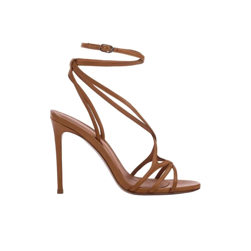 Le Silla Fashion Sandal 10.5cm Women's Brown-1