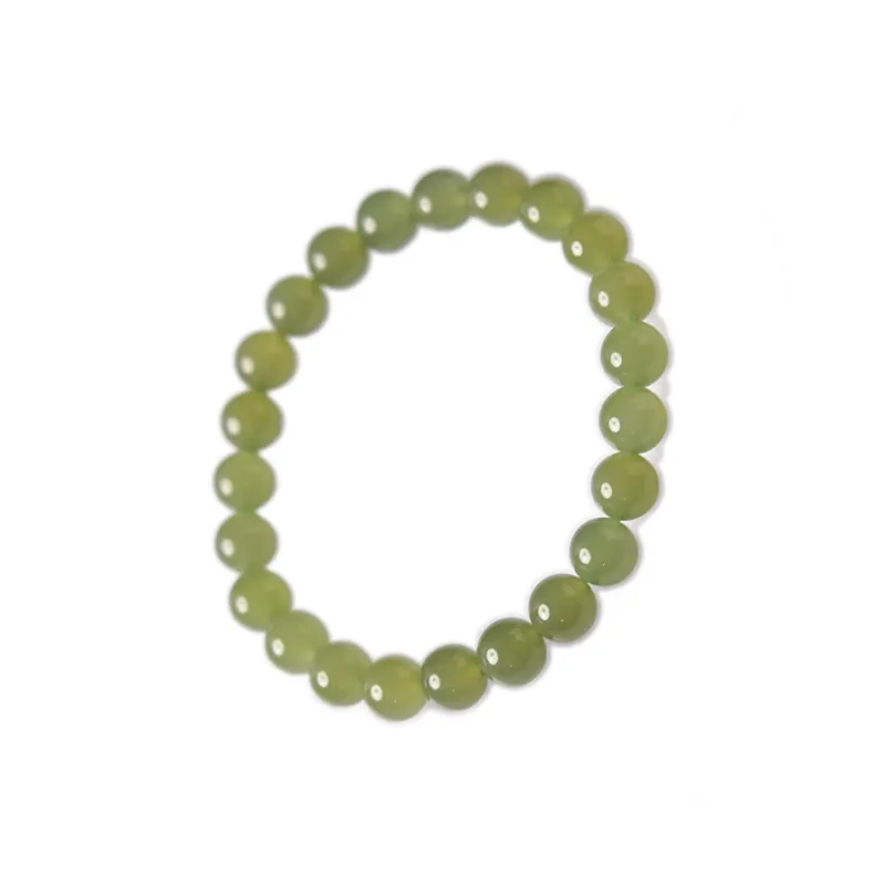 Tokai Family Bracelets Pale Greenish White Jade Women's-10