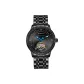 Steel Band+Black Case Black Dial