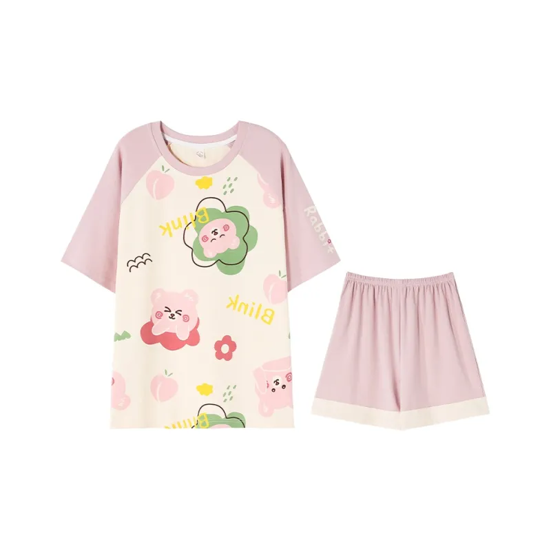 William Pajama Set Women's Pink-0