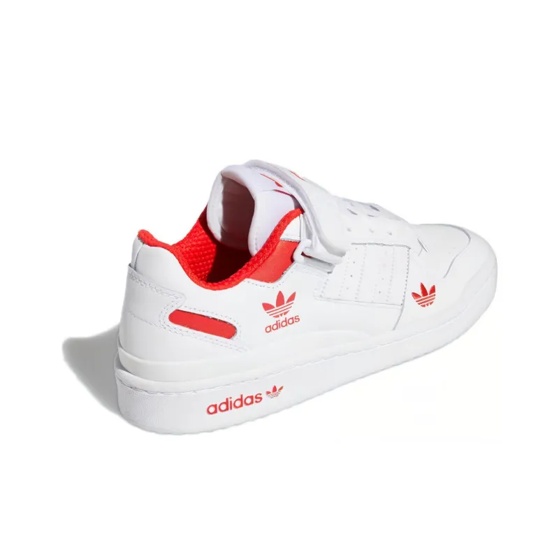 Adidas Forum Low Cloud White Red-3
