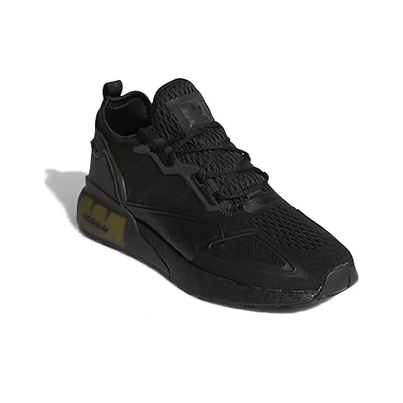 Adidas Zx 2K Boost Core Black Solar Yellow-2
