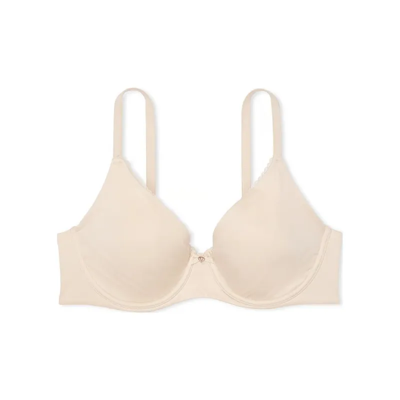 Victoria's Secret PINK BODY BY VICTORIA Invisible Lift Smooth Minr Bra/Marzipan Bra Women's Skin-0