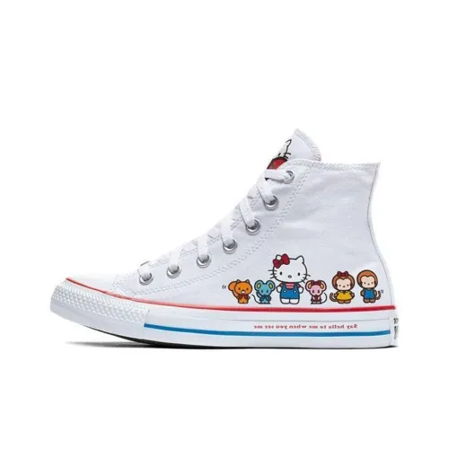 Converse Chuck Taylor All Star Hi Hello Kitty White