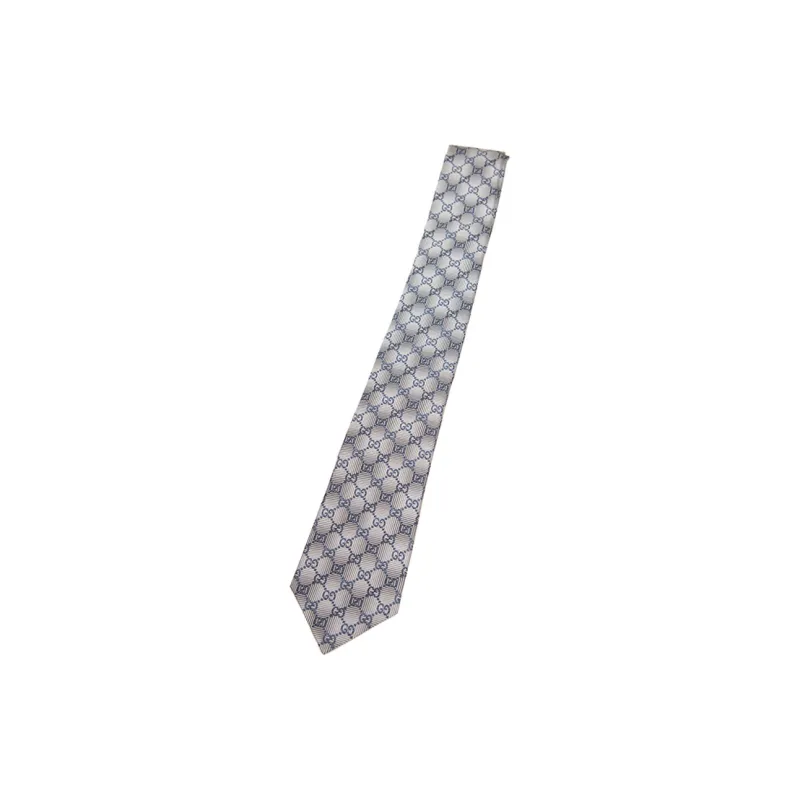 GUCCI GG Ties Men Gray-1