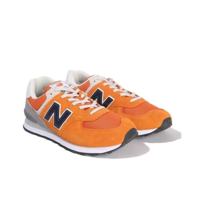 New Balance 574v2 Orange Navy-2