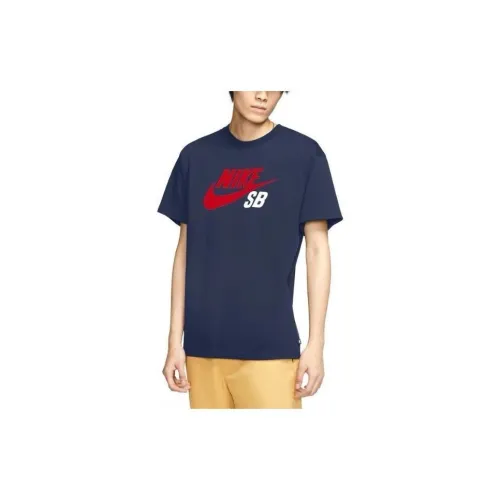 Nike T-Shirts Men Navy Blue