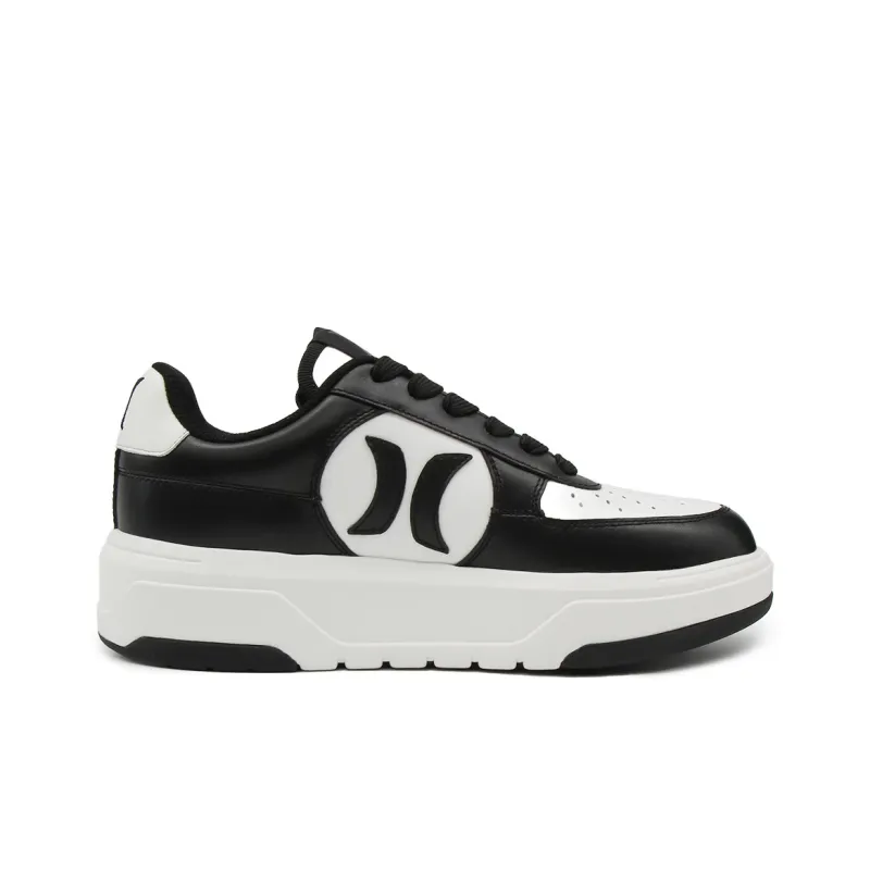 Hurley Moon Shoes Height Increasing Wear-Resistant Breathable Slip-Resistant Low-Top Skateboard Shoes Unisex Multicolor-11