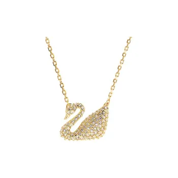 Swarovski Faux Crystal Stone Necklaces Women's Gold