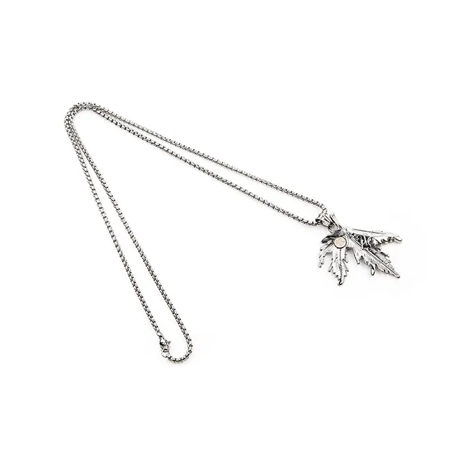 Guuka Necklaces Unisex Silvery White-1