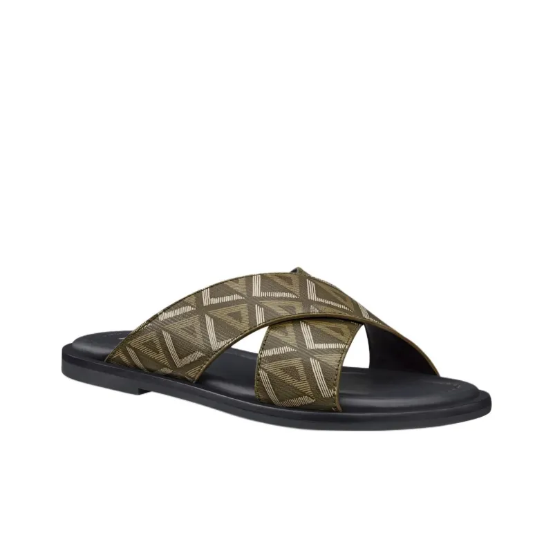 DIOR Alias Abrasion Resistant Fashion Slippers Men's Khaki-2