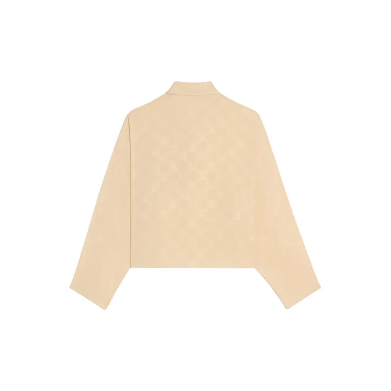 CELINE Triomphe Button Detailed Long Sleeved Shirt-1