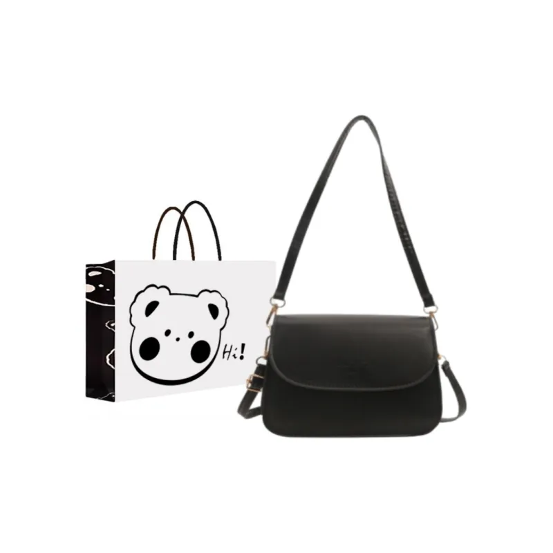 NX DOUGHNUT PU Shoulder Bag Regular Women's Black/Khaki/Brown/Coffee-5