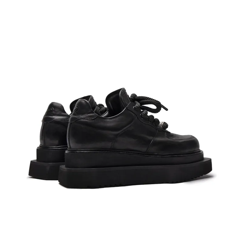 Viplander Men's Casual Shoes Men Low Top Black-2