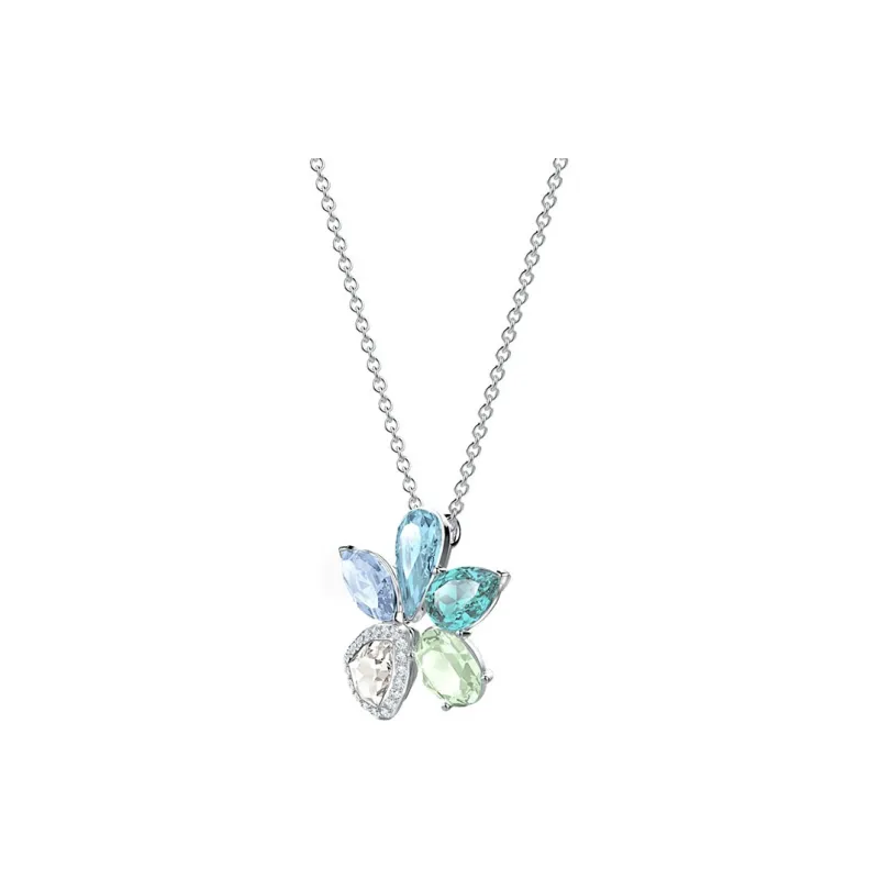 Swarovski Sunny Necklaces Women's Silver-0