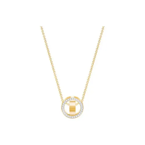 Swarovski Hollow Necklaces Women's Gold