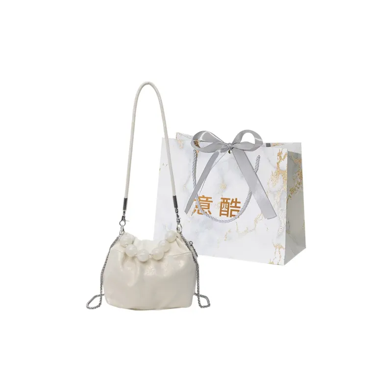 Cool PU Crossbody Bag Shoulder Bag Regular Women's Ecru/Silver/Pink/Green/Black/Blue-0