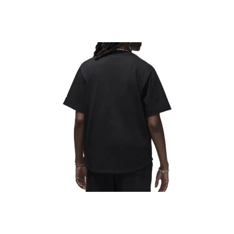 Nike SS24 Jordan Flight MVP Men's Baseball Top Shirt Unisex Black/White-1
