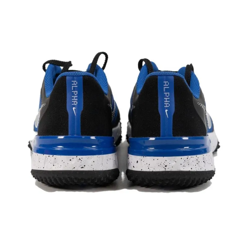 Nike Huarache Elite 3 Turf Cushioning, Wear Resistant Low Top Training Shoes Men's Blue-3