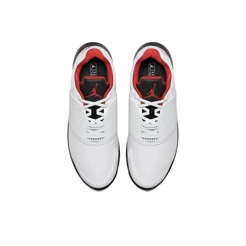 Jordan Grind 2 White Black Fire Red-4