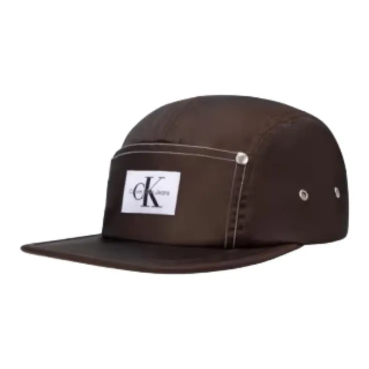 CK/Calvin Klein Polyamide Baseball Caps Men's Brown-0