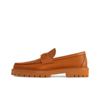 LOUIS VUITTON Major Loafers Men's Brown