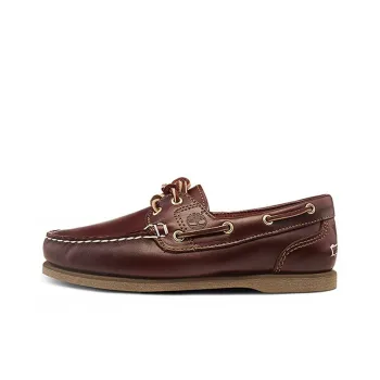 Timberland Anti Slip Wear Resistant Low Top Skateboard Shoes Women's Brown Loose Fit