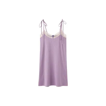 MADALLO Nightgown Women's Taro Purple