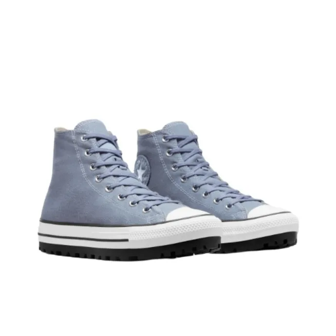 Converse Chuck Taylor All Star City Trek Abrasion Resistant Breathable High Top Canvas Shoes Men's Gray Blue-5